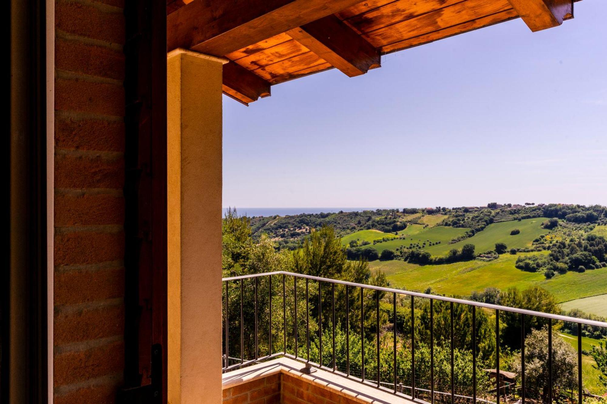 Lapedona Casa Jo - Country Home With Sea View And 3 Private Ensuite Rooms מראה חיצוני תמונה