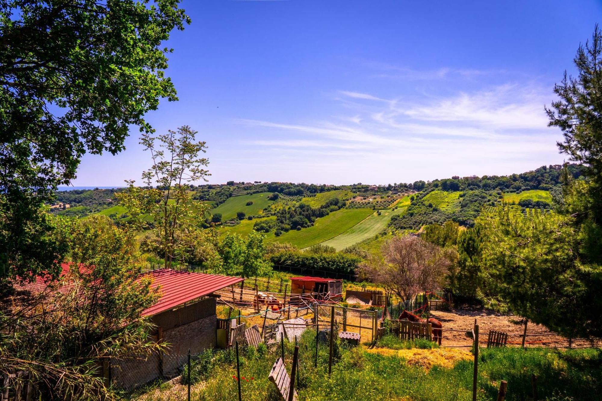 Lapedona Casa Jo - Country Home With Sea View And 3 Private Ensuite Rooms מראה חיצוני תמונה
